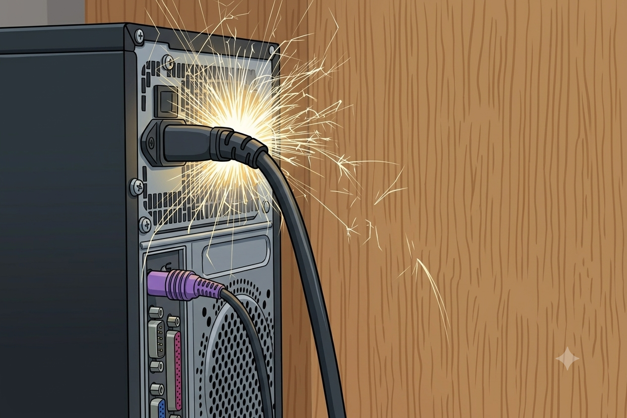 Equipment damaged in an incident